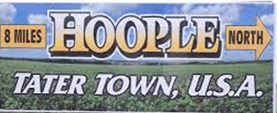 Hoople, ND Sign